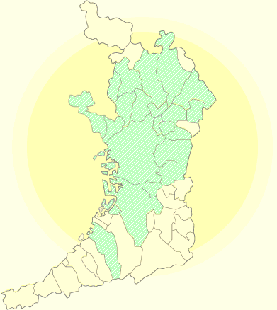 大阪府地図