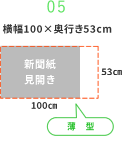 100×53cm
